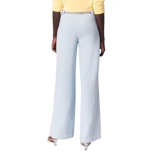 Pictorine Belted Tweed Pants - Picture 3 of 7